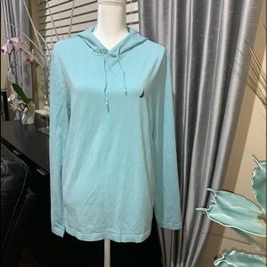 Nautica performance blue top